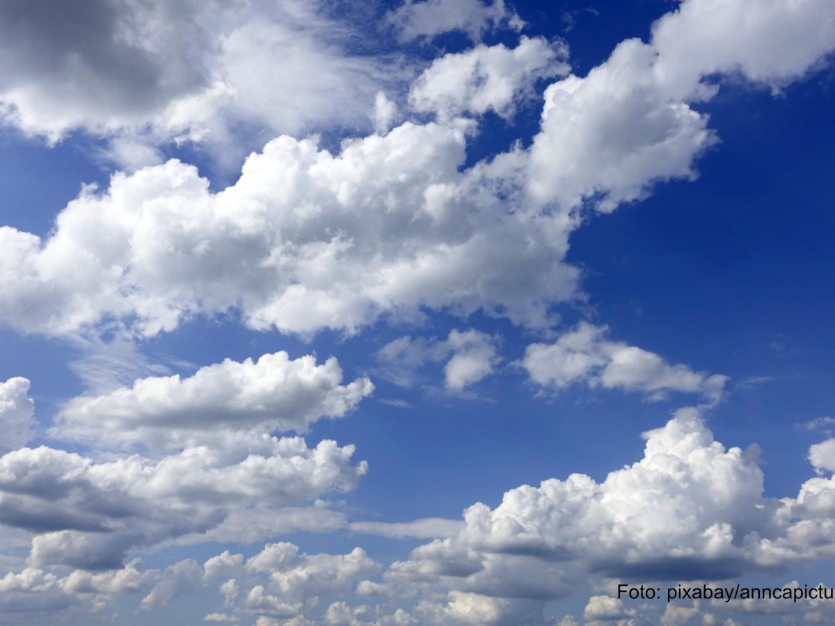 Wolken. Symbolbild für die Cloud-Technologie.